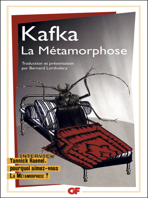 Cover image for La Métamorphose